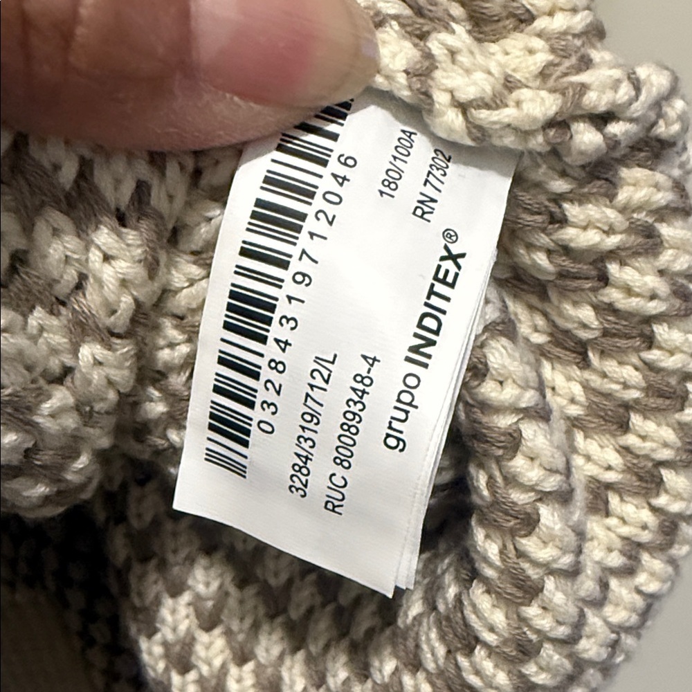 Zara Women’s Cream Cardigan Sweater - Picture 8 of 11